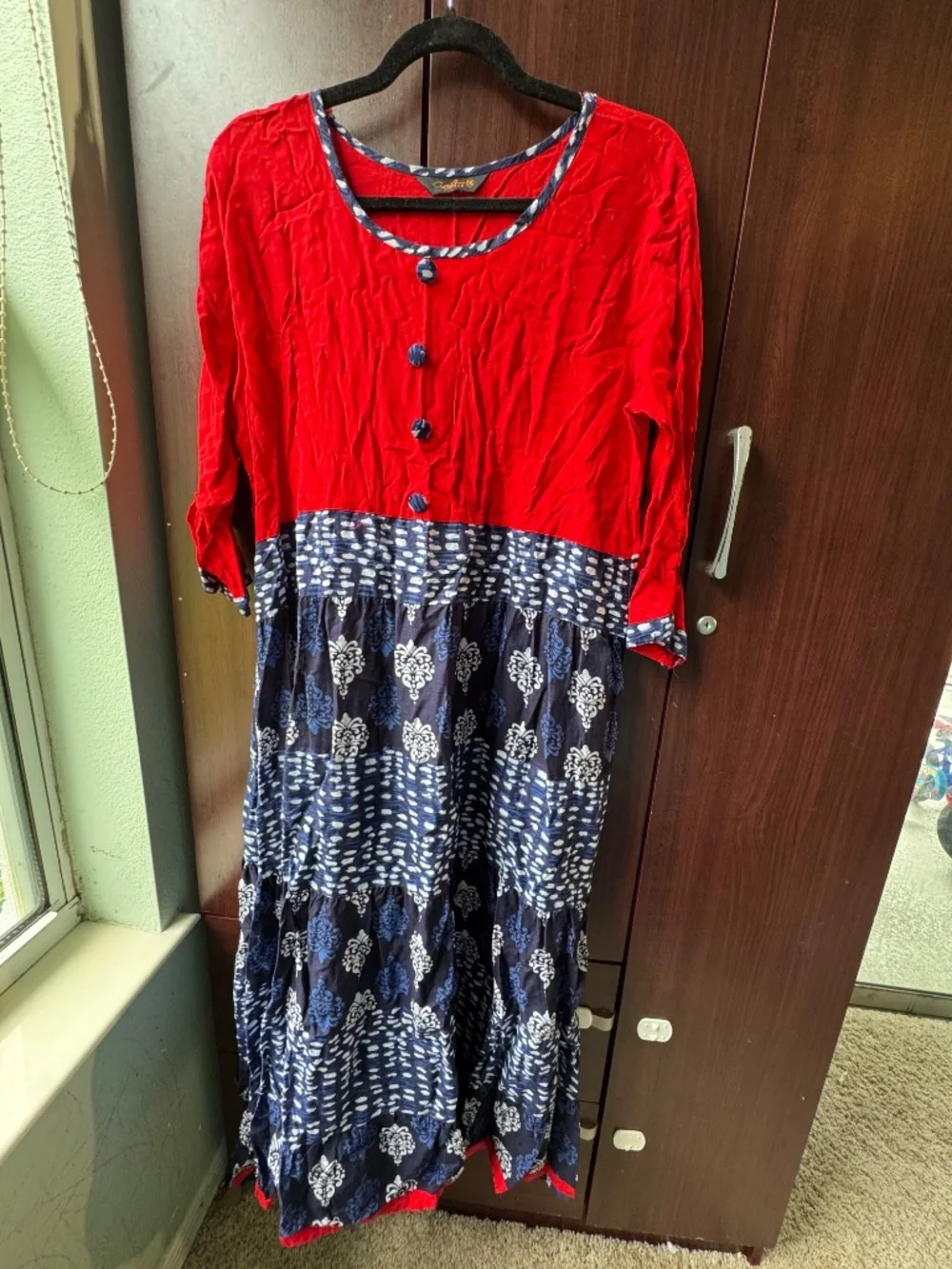 Anarkali Kurti set 100% cotton Kurti